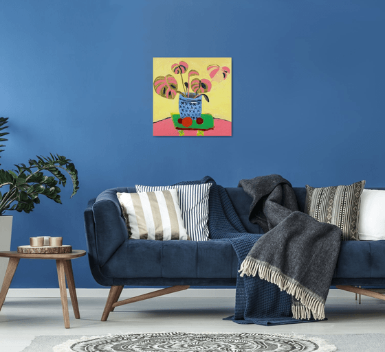 Yellow and Pink Plant