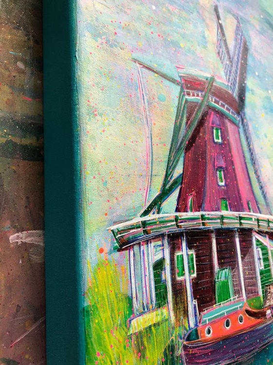 A day at the windmills of Zaanse Schans