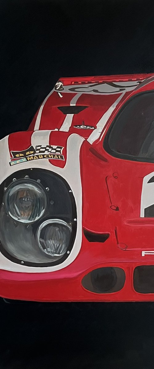 First Blood - Porsche 917 Art by Martin Allen