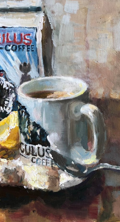 Morning coffee by Olga Bolgar