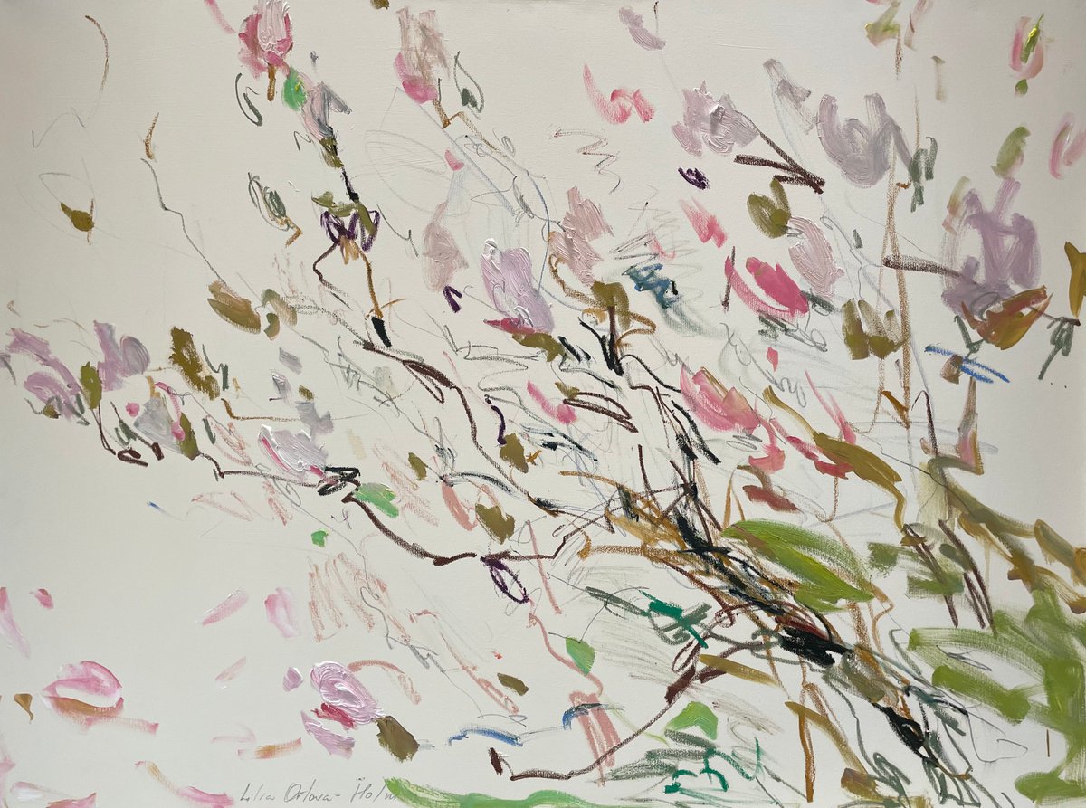 Magnolia blossom by Lilia Orlova-Holmes
