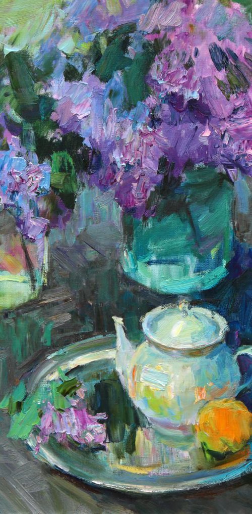 lilac Bouquet by Aleksandr  Kryushyn