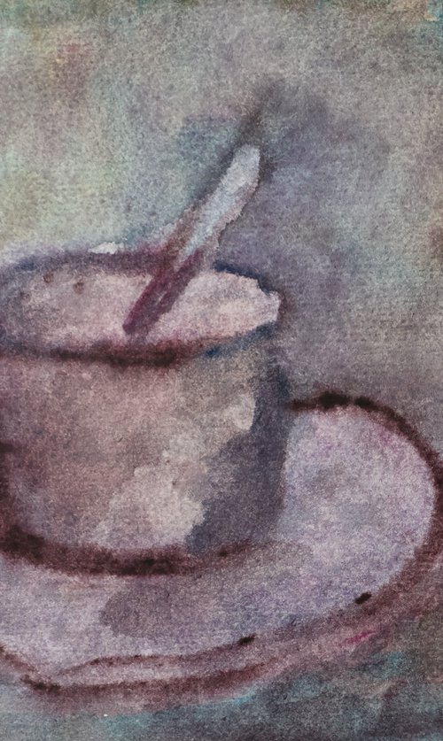 Tea cup by Elena Zapassky