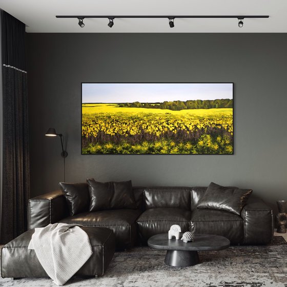 "Golden Canola Field"