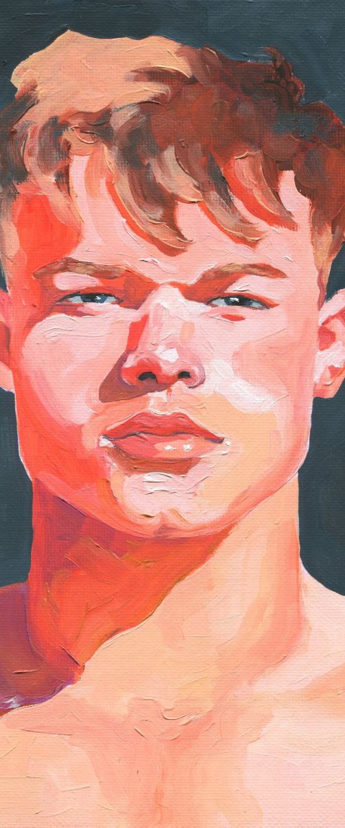 Ethereal 16 - Male portrait by Goodvin Nerko