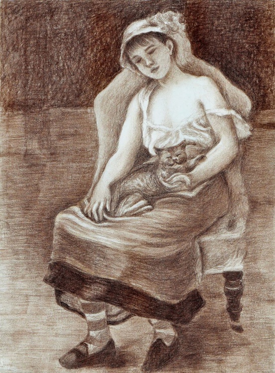 After Renoir S Painting Sleeping Girl With The Artfinder