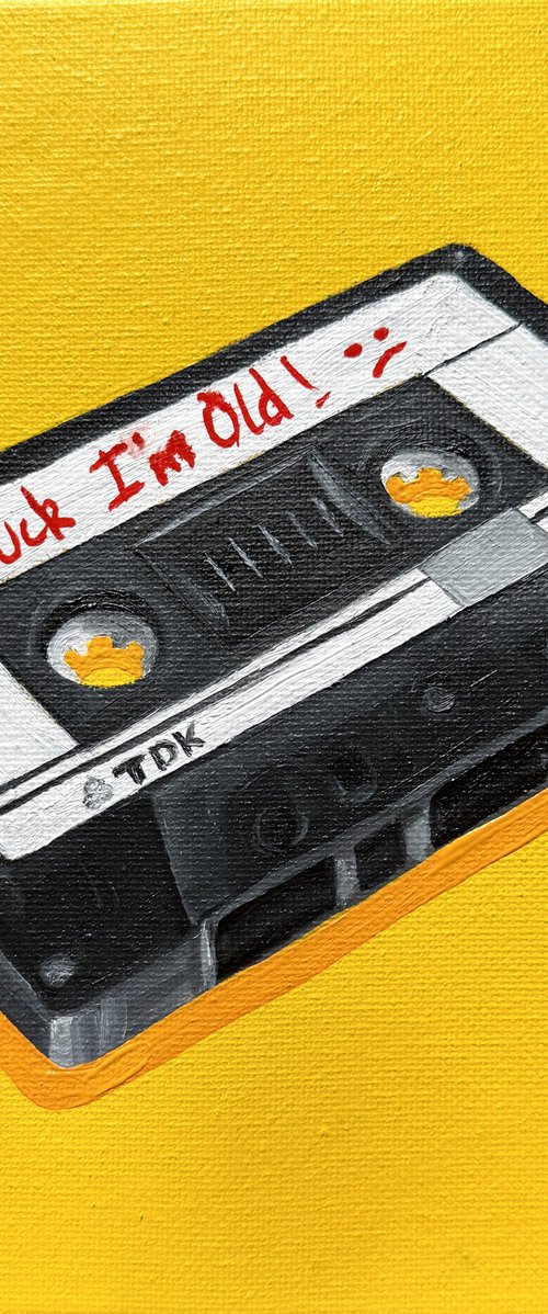 Cassette Tape Nostalgia 6 by Kate Revill