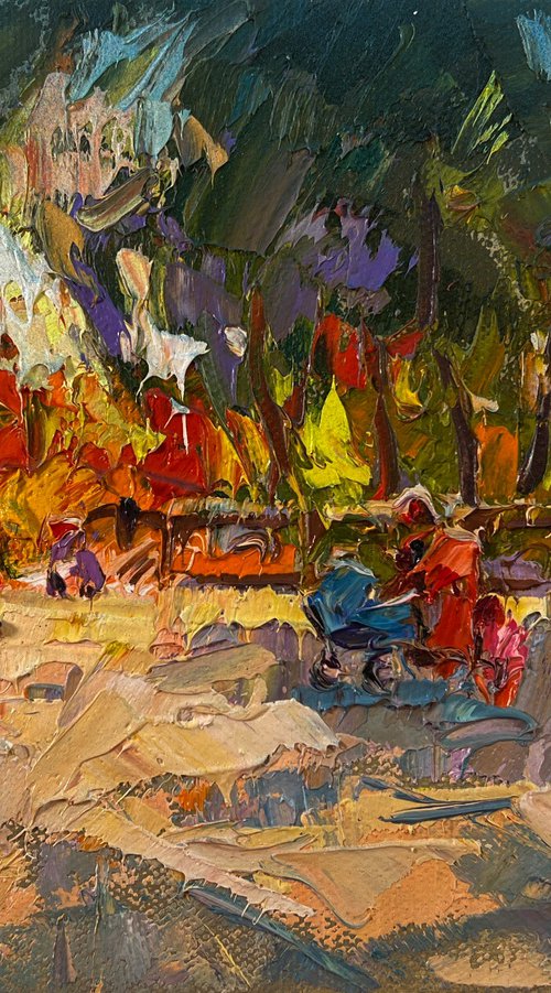 On a walk in the park by Kalenyuk Alex