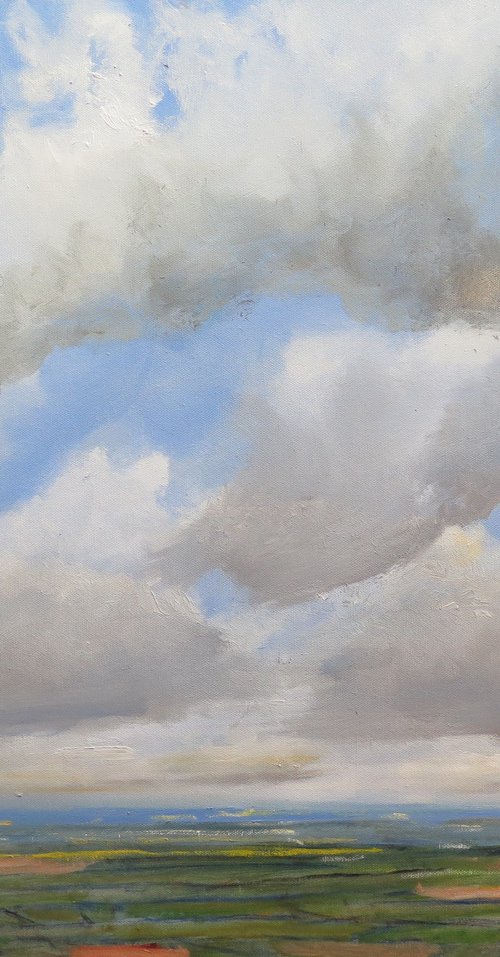 Yorkshire Wolds, May 2 by Malcolm Ludvigsen