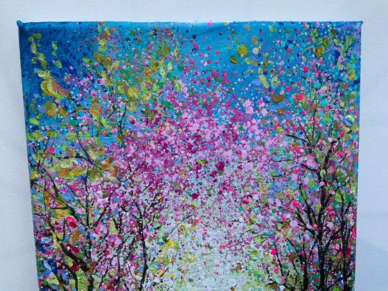 Wild Flora and Cherry Blossom Woodland III