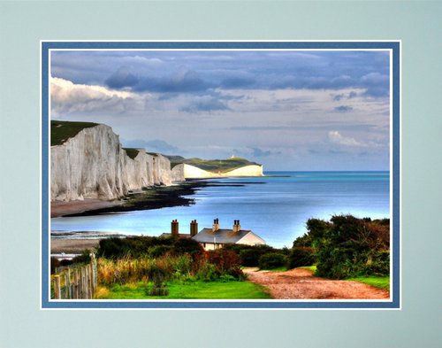 South Downs National Park, Seven Sisters, Sussex Three by Robin Clarke