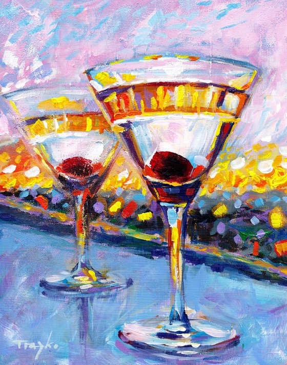 About Cocktails - 20x25 cm