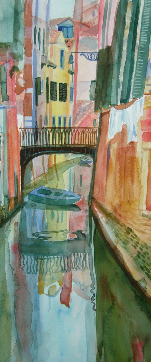 Sunday in Venice by Mary Stubberfield
