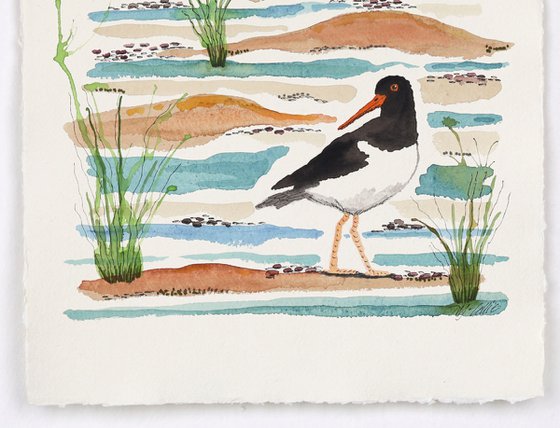 Oystercatchers Tide