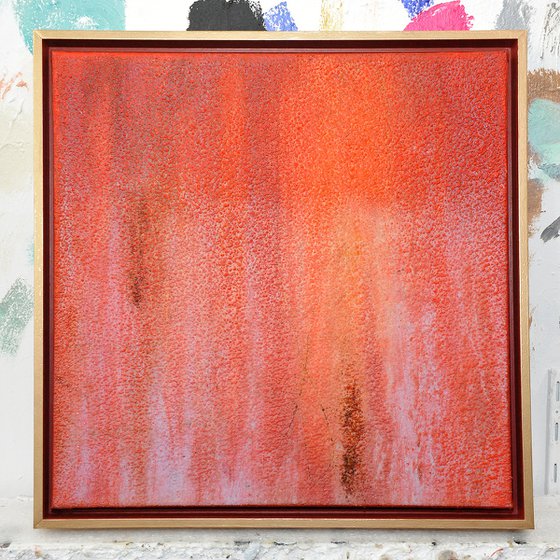Pink and orange rust