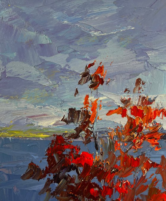 Golden Trees and the Blue Horizon