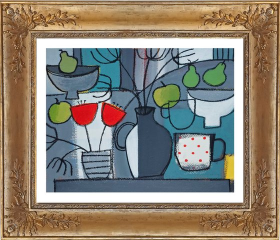 Still Life with a White Bowl IV