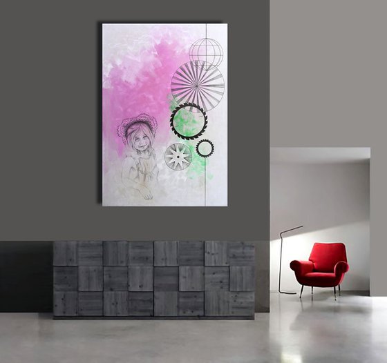 La bambina dai disegni magici