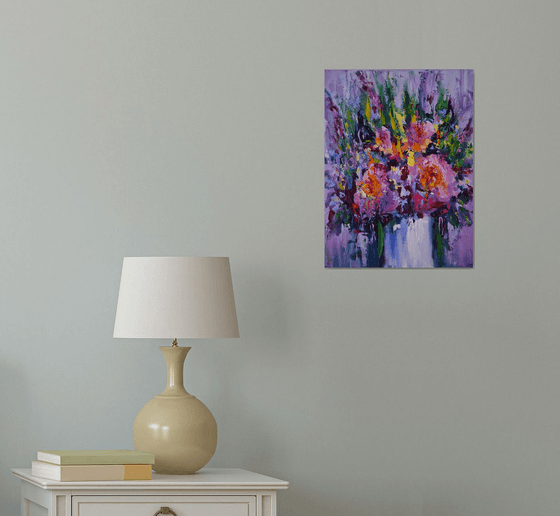 Study in lilac tones