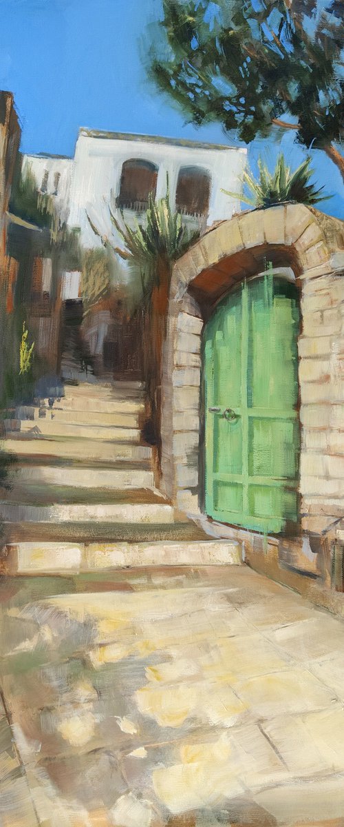 The Green Door by Irina Sergeyeva