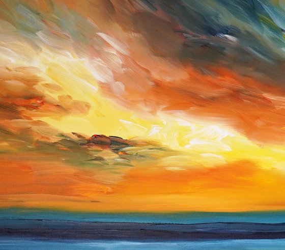 Romantic Evening Landscape D 2