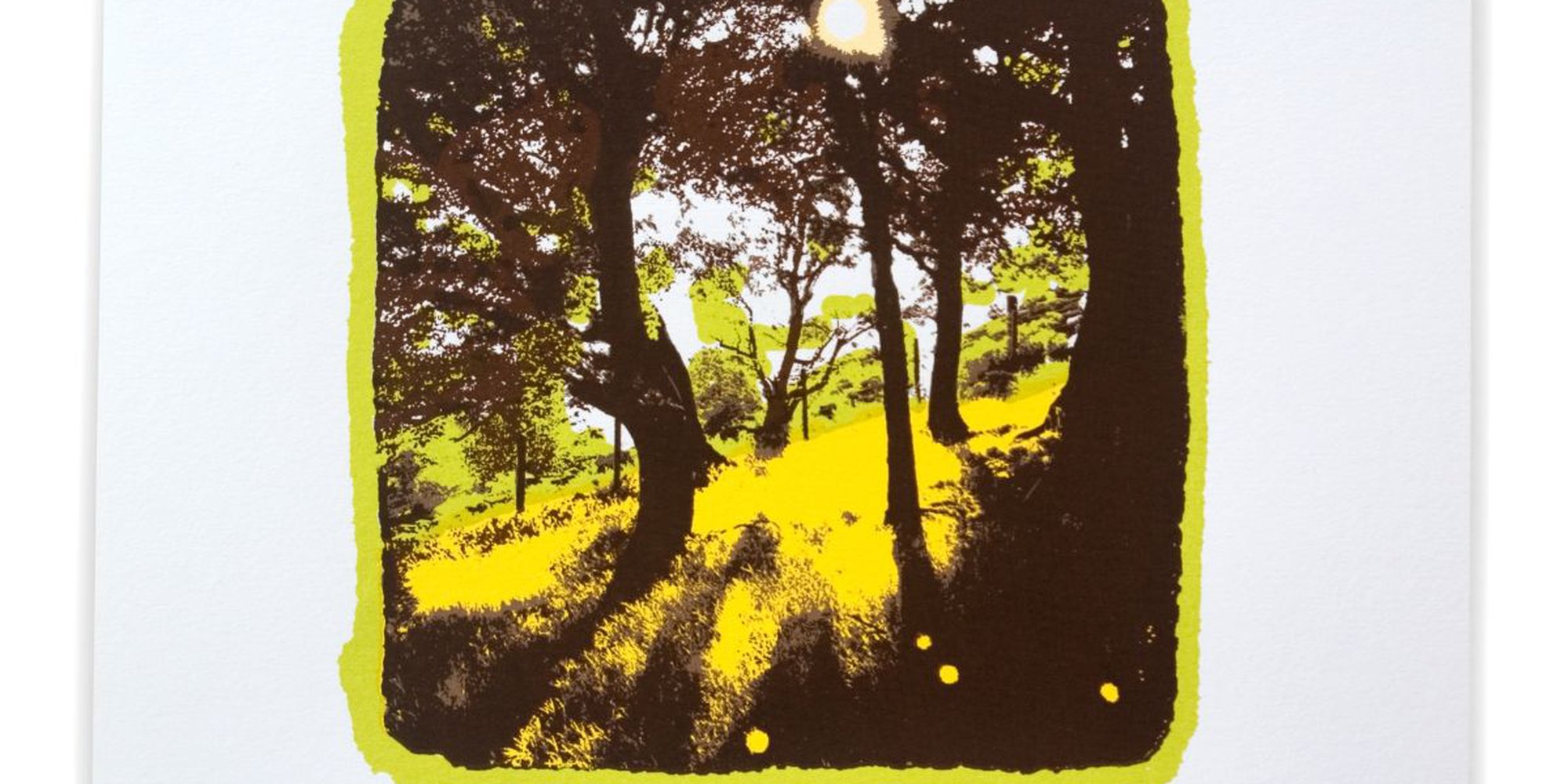 Art of the Day: "A Dayglow Summer in Owlers Wood, 2012" by Dan Booth