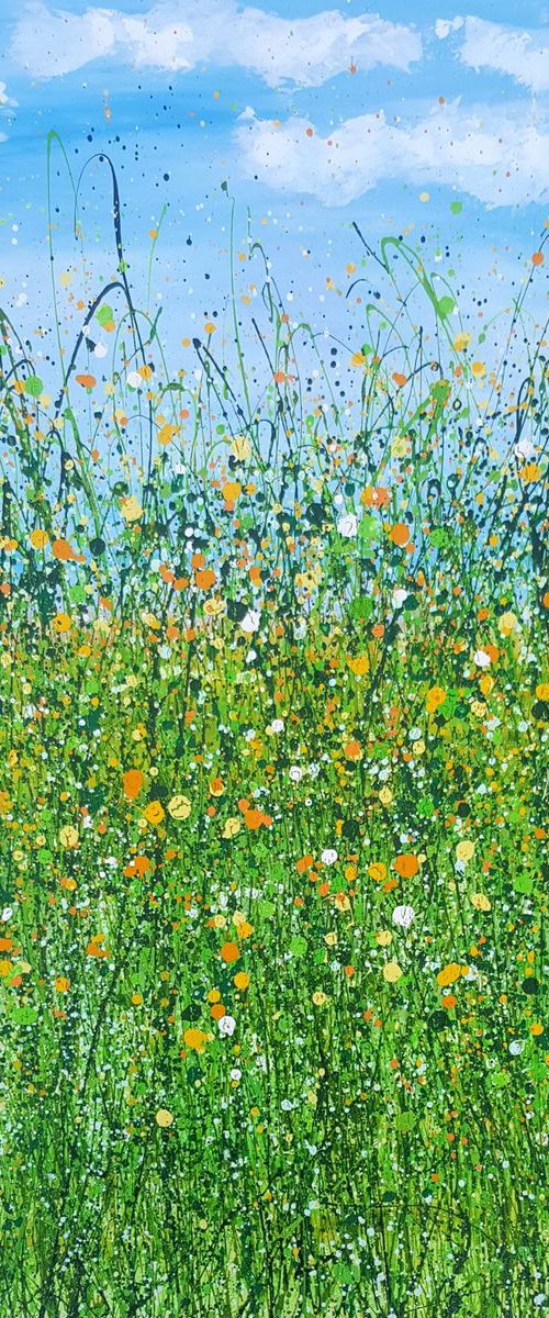 A Spray Of Daffodils by Lucy Moore