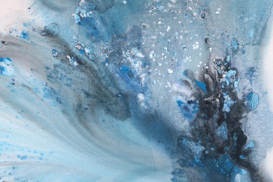 Nature 153 – Abstract Turquoise Plume