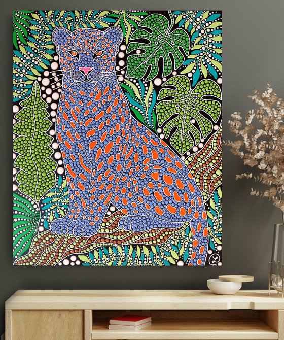 Leopard in the Lush Garden 2