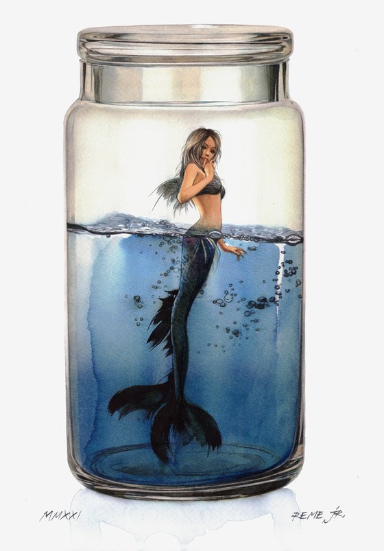 Mermaid in Jar XI
