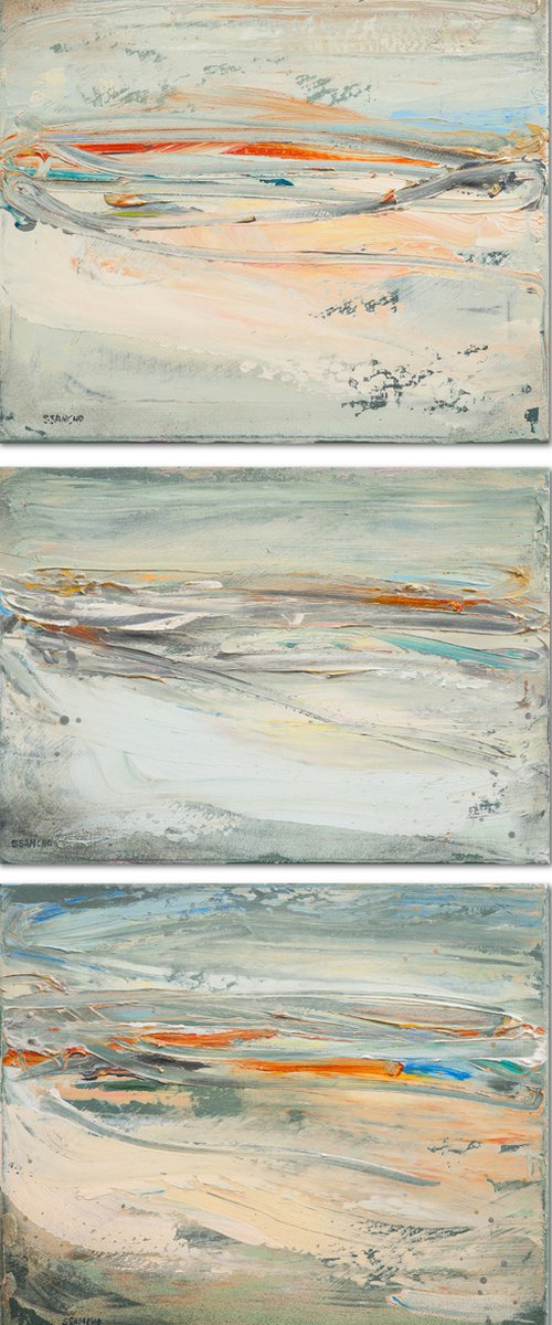 Triptych by Susana Sancho Beltrán