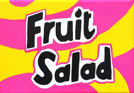 Fruit Salad Sweet Painting