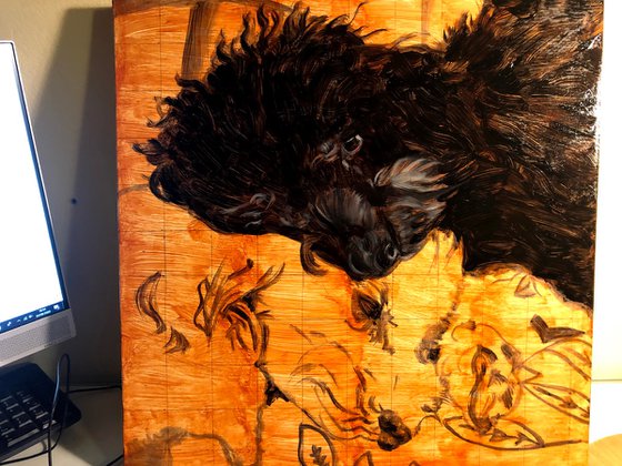 Soulmates in Curls (Commissioned Portrait)