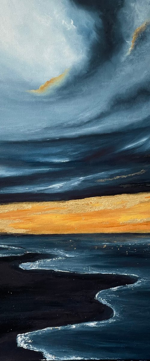 The moment before the storm by Anastasiia Novitskaya