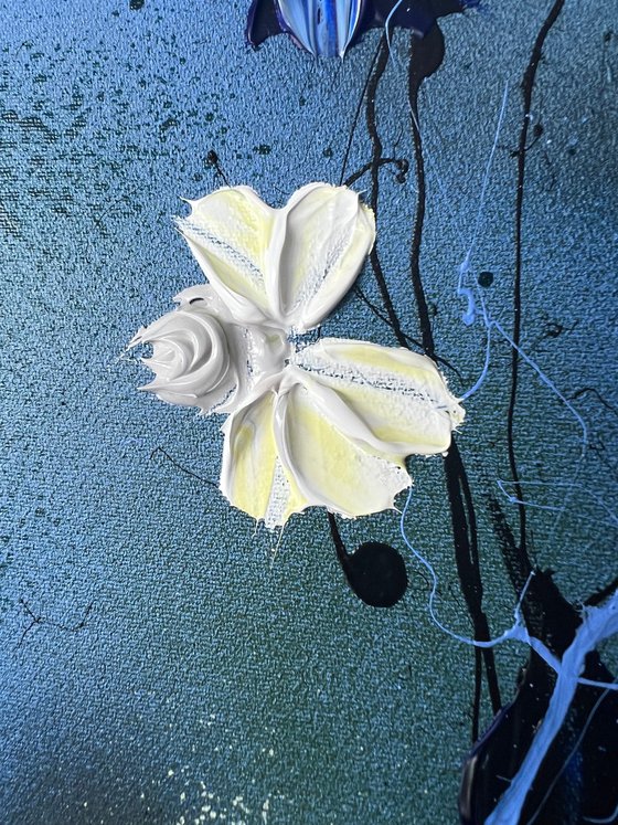 "Sapphire Blooms”