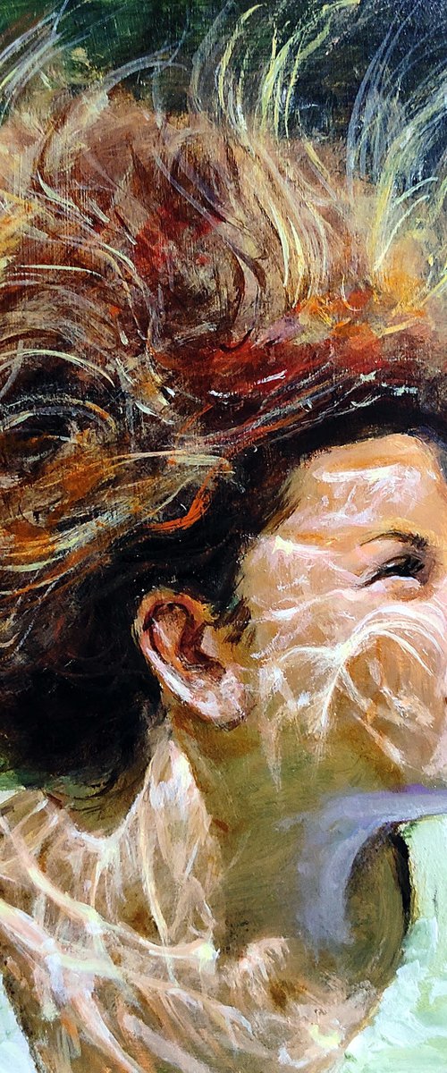 Girl swimming54 by Vishalandra Dakur
