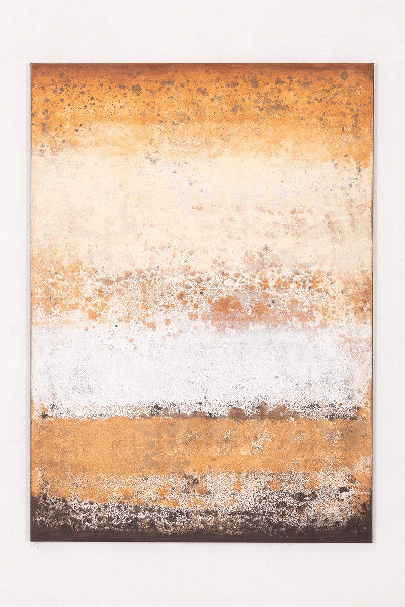 Abstract Acrylic Painting By Rokas Berziunas, 39 X 55", No. 25-48, Original Artwork