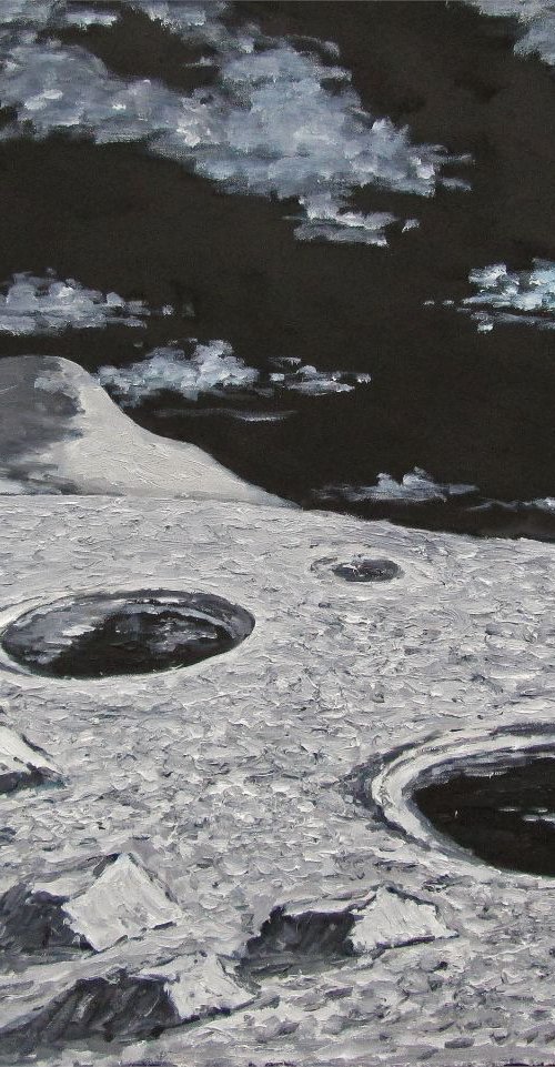 moon 3: waning gibbous:water by Colin Ross Jack