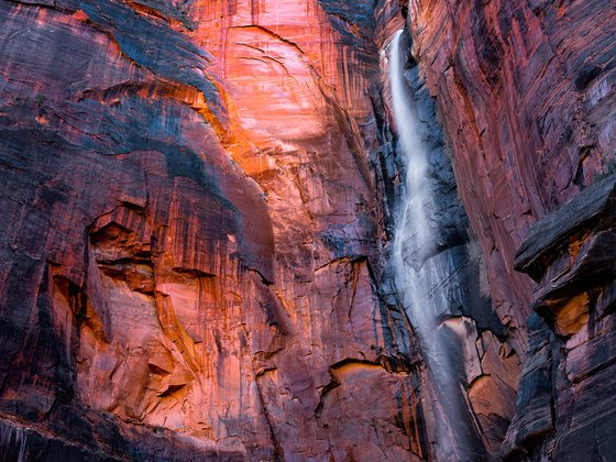 Zion Waterfalls