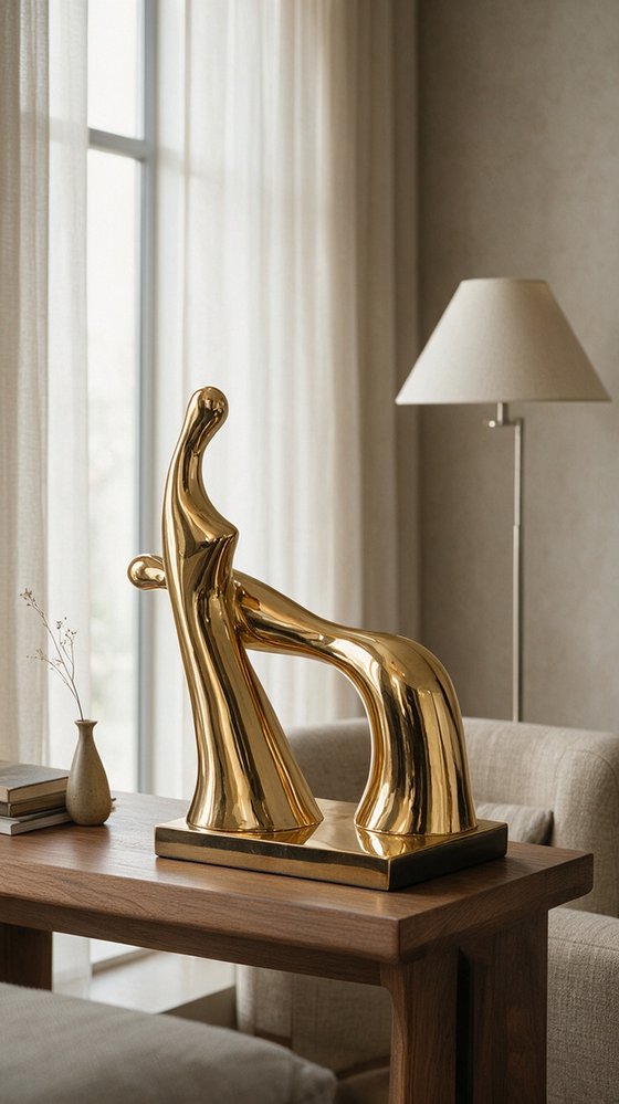 "Worship" Contemporary Abstract Sculpture