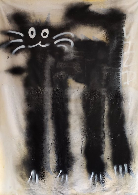 BLACK CAT 158x210cm