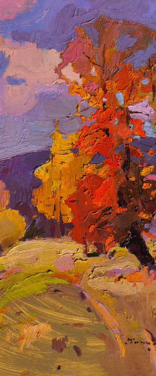 Autumn Trees by Alexander Shandor