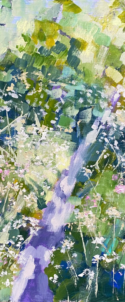 Cow Parsley Path by Nikki Wheeler