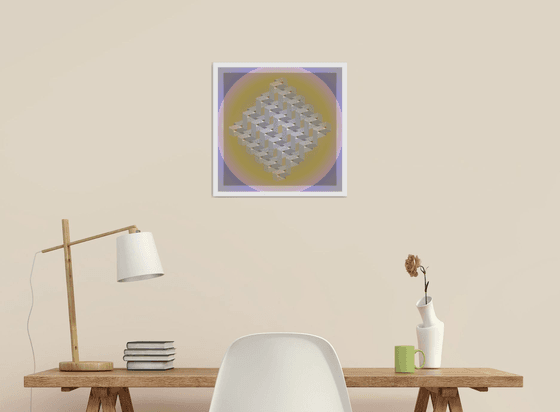 Simple 11 (Geometric Print) (2021)