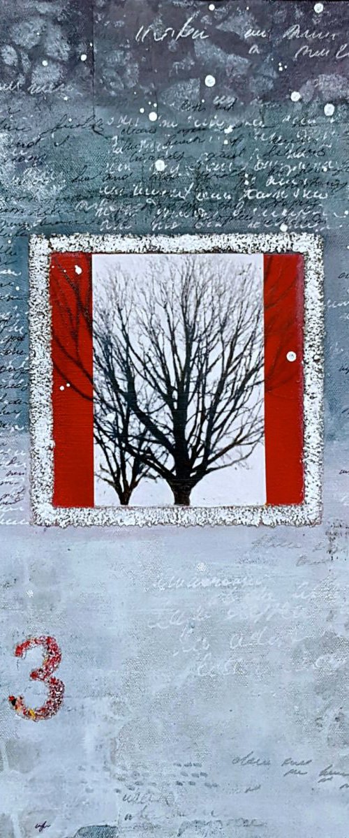 December snowfall by Laura Spring