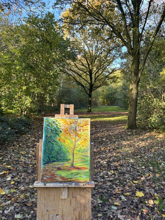 The Whispering Autumn Tree