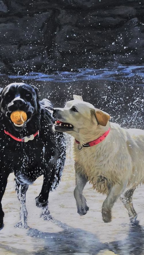 Toby and Poppy by Julian Wheat