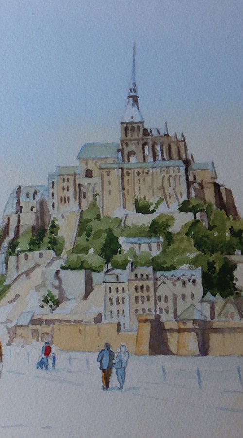 Mont St Michel by David Harmer