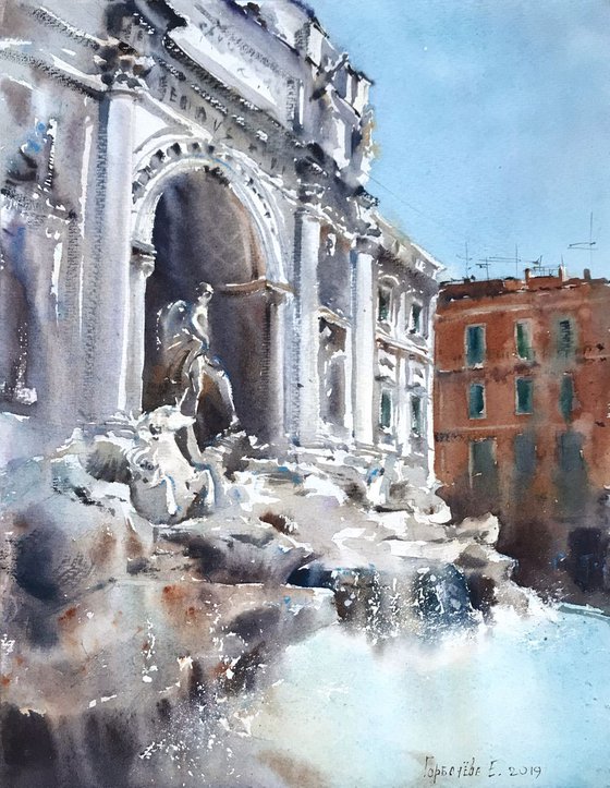 Fontana di Trevi, Roma