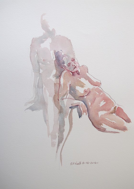 Standing/reclining nudes